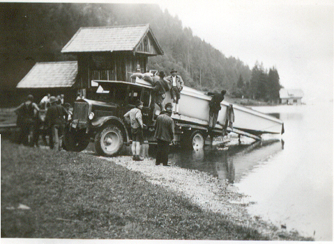 Stapellauf Olympia 1938